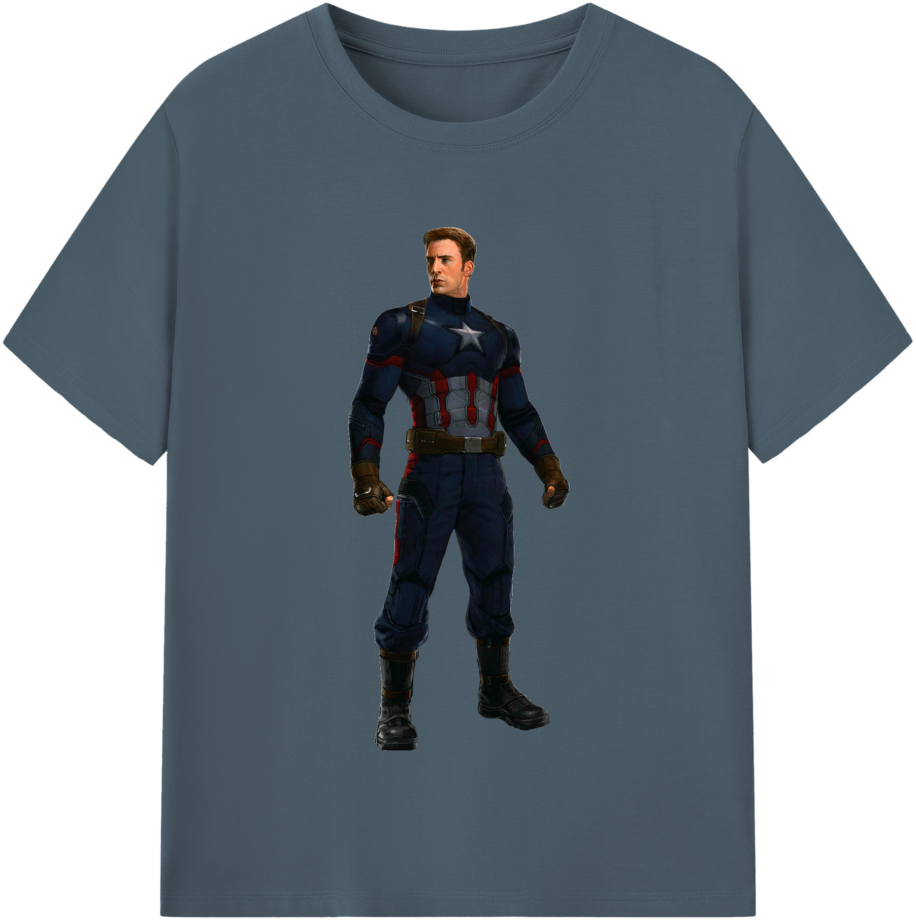 （画像用） アベンジャーズ The Avengers 綿100％半袖Tシャツ（フロントプリント）